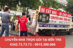 Thành Hưng cung cấp dịch vụ chuyển nhà trọn gói tại Bến Tre uy tín