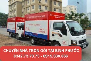 Thành Hưng cung cấp dịch vụ chuyển nhà trọn gói tại Bình Phước uy tín