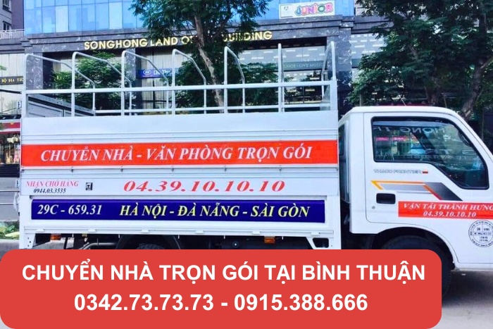 Xe tải chuyển nhà của Thành Hưng đa dạng tải trọng và chủng loại