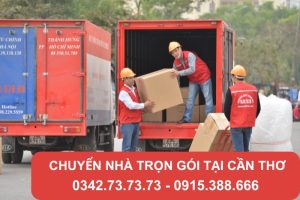 Thành Hưng cung cấp dịch vụ chuyển nhà trọn gói tại Cần Thơ uy tín