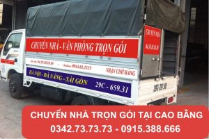 Thành hưng cung cấp dịch vụ chuyển nhà trọn gói tại Cao Bằng uy tín