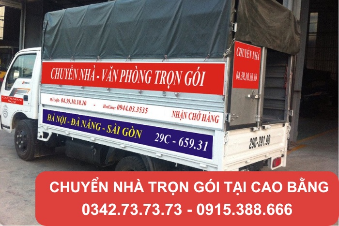 Thành hưng cung cấp dịch vụ chuyển nhà trọn gói tại Cao Bằng uy tín
