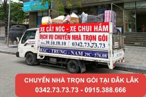 Thành Hưng cung cấp dịch vụ chuyển nhà trọn gói tại Đắk Lắk uy tín