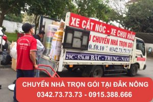 Thành Hưng nhận chuyển nhà trọn gói tại Đắk Nông