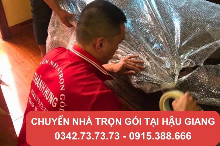 Chuyển nhà trọn gói tại Hậu Giang - Bọc lót đồ đạc