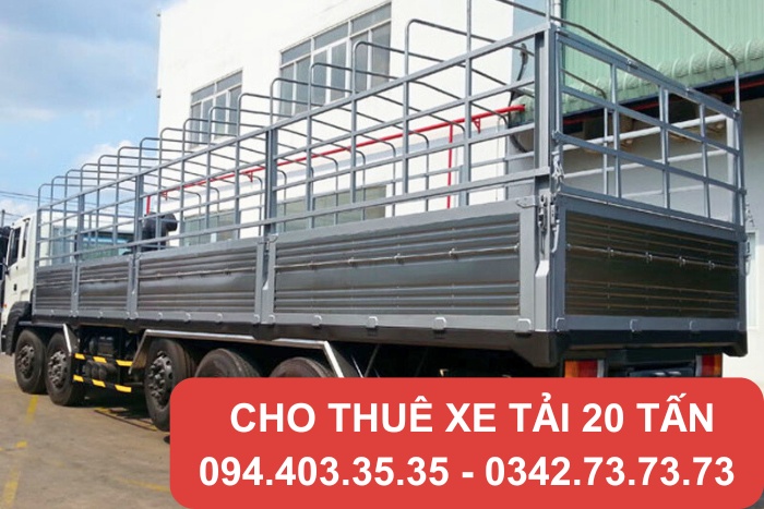 Giá thuê xe tải 20 tấn tại Thành Hưng cam kết rẻ nhất thị trường