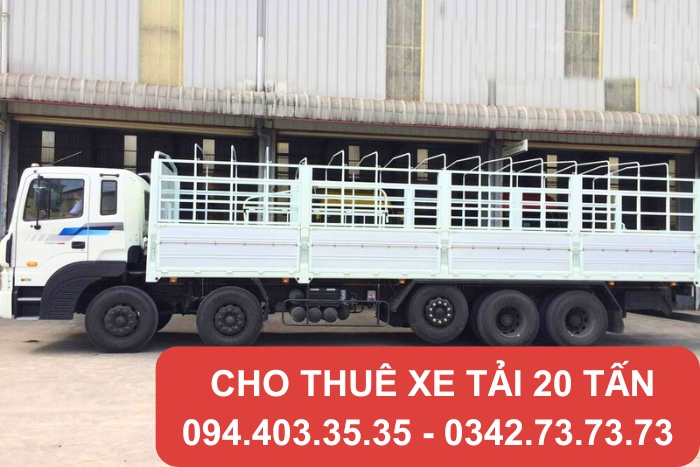 Xe tải 20 tấn phù hợp vận chuyển nhiều mặt hàng