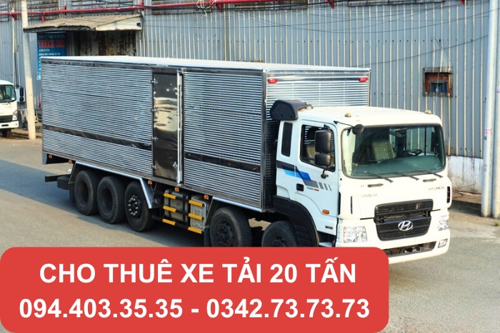 Thuê xe tải 20 tấn tại Thành Hưng khách hàng nhận được nhiều lợi ích