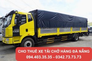 Thành Hưng cho thuê xe tải chở hàng Đà Nẵng uy tín
