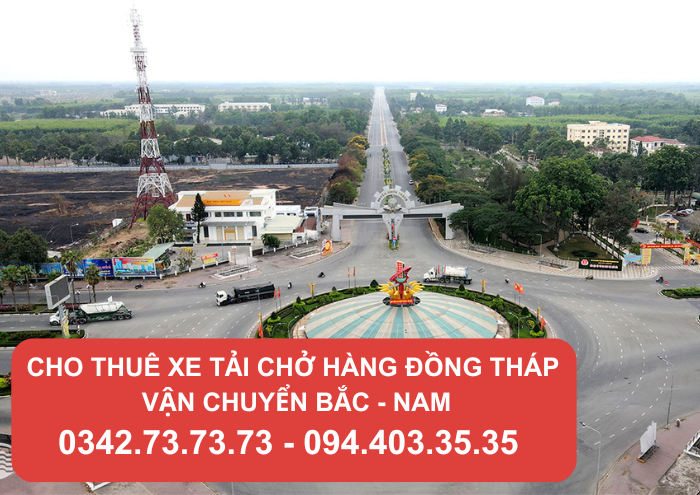 Cho thuê xe tải chở hàng Đồng Tháp - Vận chuyển Bắc Nam Thành Hưng