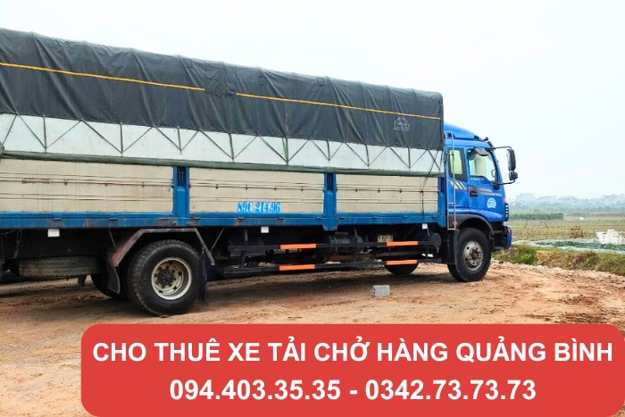 Cho thuê xe tải chở hàng Quảng Bình với xe tải đa dạng