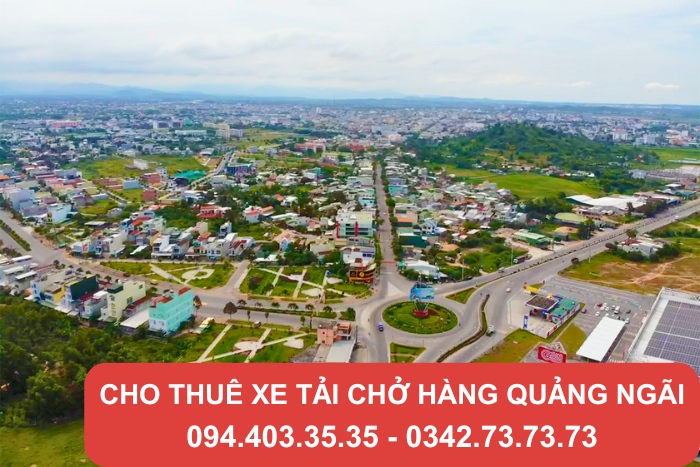Nhu cầu thuê xe tải chở hàng tại Quảng Ngãi ngày càng tăng