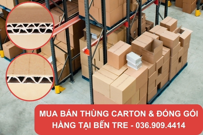 Thành Hưng cung ứng đa dạng các loại thùng carton tại Bến Tre