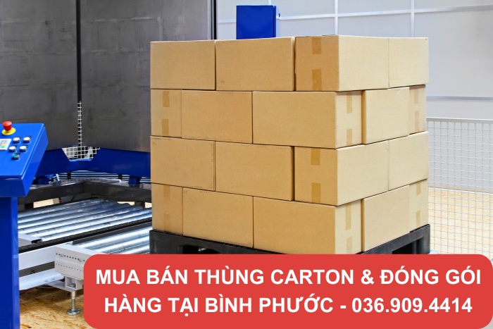 Bán thùng carton Bình Phước với kết cấu đa dạng