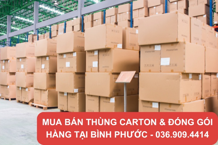 Kho thùng Thành Hưng là địa chỉ bánthùng carton Bình Phước uy tín số 1