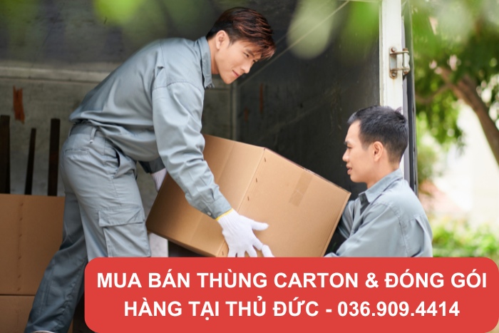 Thùng carton chuyển nhà đảm bảo an toàn cho đồ đạc