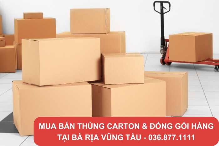 Quy trình đặt hàng thùng carton Bà Rịa - Vũng Tàu rất đơn giản