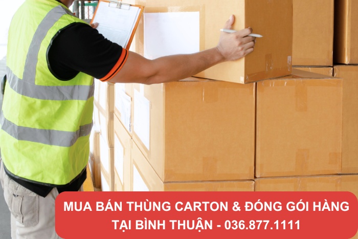 Thành Hưng mua bán thùng carton Bình Thuận với giá rẻ