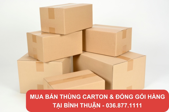 Tổng kho thùng Thành Hưng cung cấp đa dạng thùng carton Bình Thuận