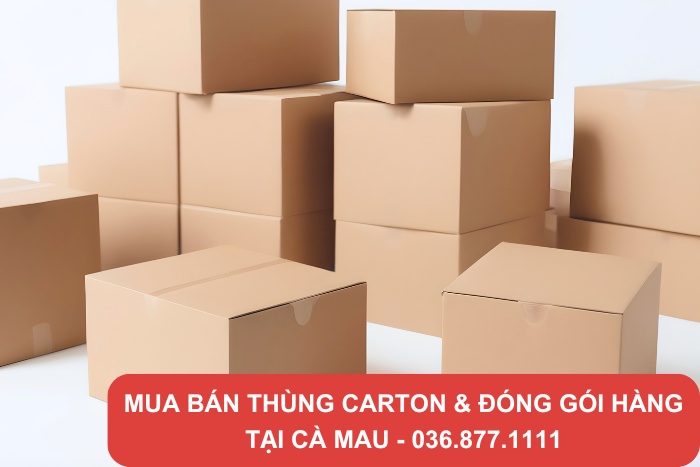 Thùng carton cũ có giá thành rẻ nhưng vẫn đảm bảo chất lượng đóng gói