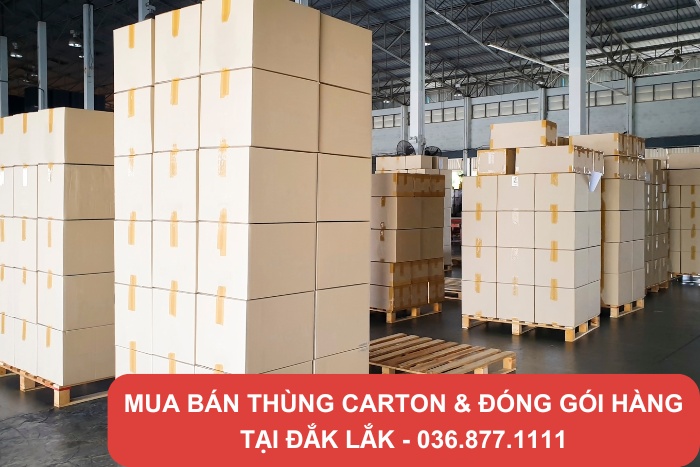 Tổng Kho Thùng Thành Hưng là địa chỉ bán thùng carton Đắk Lắk giá rẻ