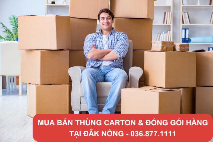 Quy trình đặt mua thùng carton Thành Hưng tại Đắk Nông rất đơn giản