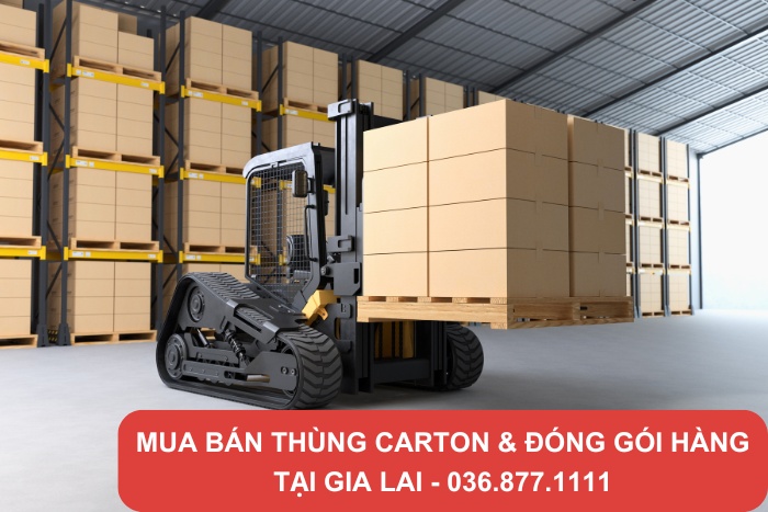 Thùng carton mới có độ chắc chắn và tính thẩm mỹ cao