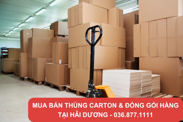 Thùng carton mới cứng cáp, chịu lực tối ưu