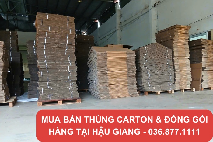 Thùng cũ giá rẻ, chất lượng như mới tại Tổng kho thùng Thành Hưng