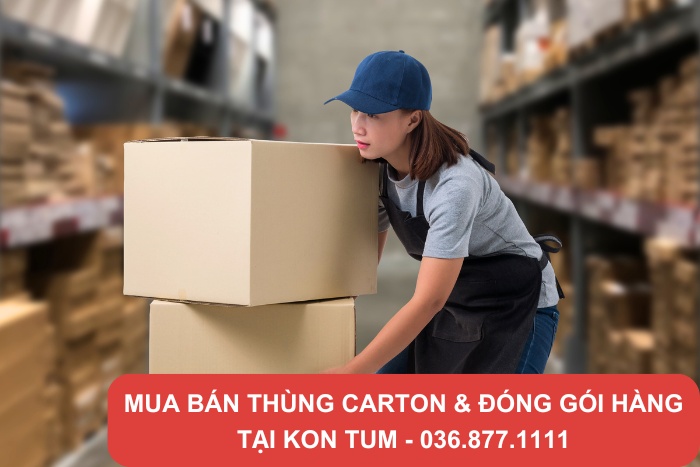 Tổng kho thùng Thành Hưng bán thùng carton Kon Tum với chất lượng vượt trội
