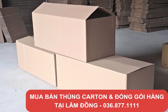 Thùng carton cũ có giá rẻ giúp tiết kiệm chi phí