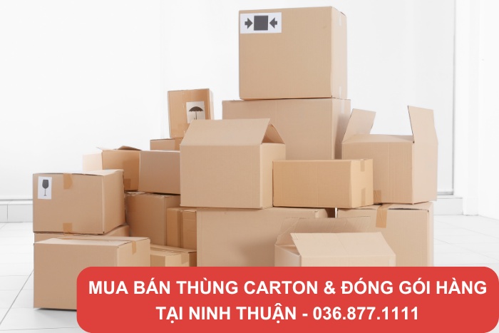 Tổng kho thùng Thành Hưng cung cấp đa dạng các loại thùng carton Ninh Thuận