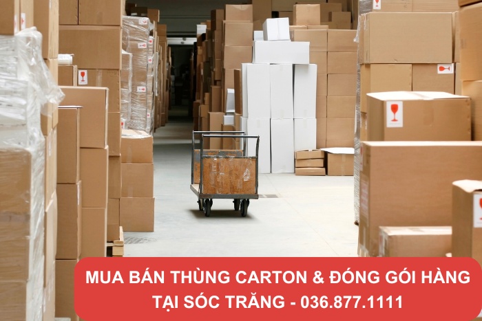 Quy trình đặt mua thùng carton tại Sóc Trăng rất đơn giản