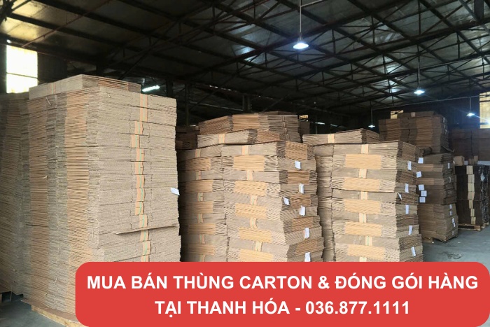 Thùng carton cũ là lựa chọn giúp tiết kiệm chi phí hiệu quả