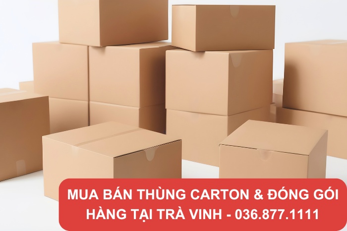 Tổng kho thùng Thành Hưng là địa chỉ bán thùng carton Trà Vinh uy tín
