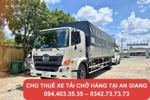 Thành Hưng cho thuê xe tải chở hàng An Giang đa dạng tải trọng