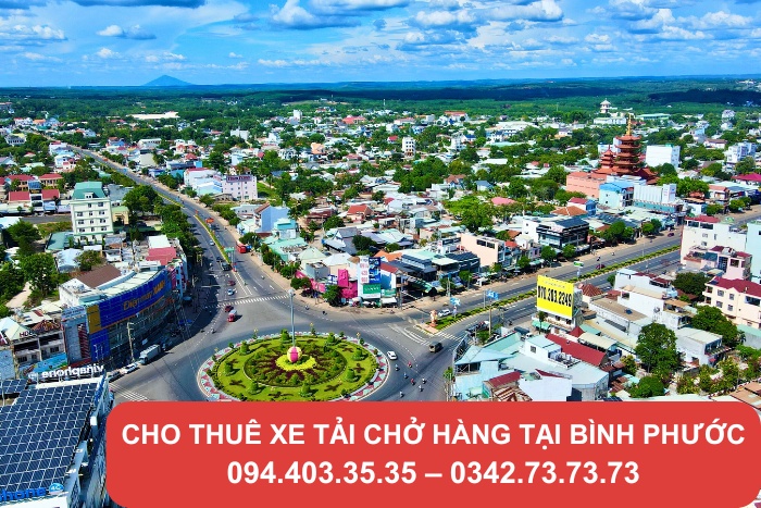 Nhu cầu thuê xe tải chở hàng tại Bình Phước ngày càng tăng