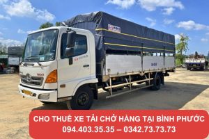 Thành Hưng cho thuê xe tải chở hàng Bình Phước uy tín và chuyên nghiệp