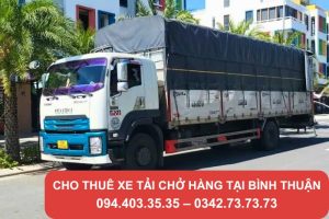Vận tải Thành Hưng là đơn vị cho thuê xe tải chở hàng Bình Thuận uy tín