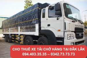 Thành Hưng cho thuê xe tải chở hàng Đắk Lắk với đa dạng dòng xe