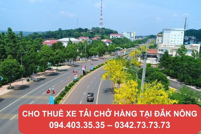 Nhu cầu thuê xe tải chở hàng tại Đắk Nông ngày càng gia tăng