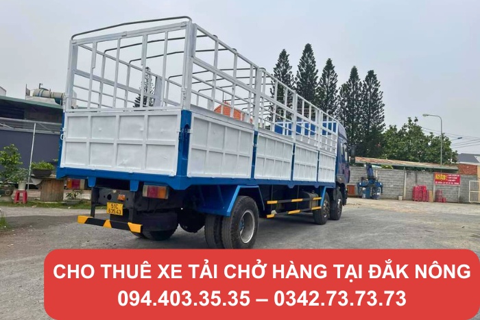 Quy trình cho thuê xe tải chở hàng tại Đắk Nông rất đơn giản