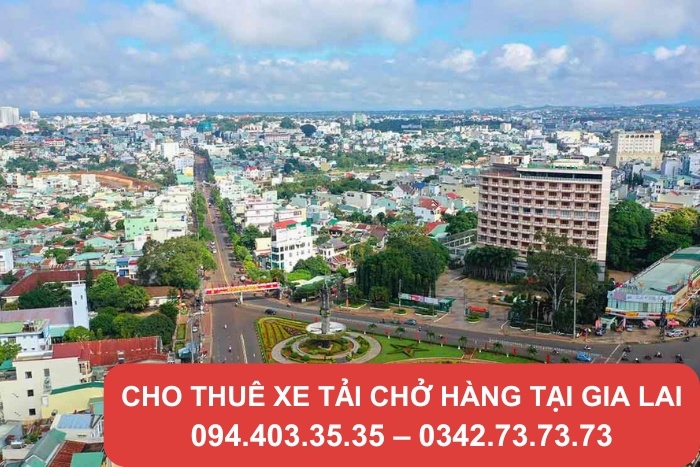 Nhu cầu thuê xe tải chở hàng Gia Lai khá cao