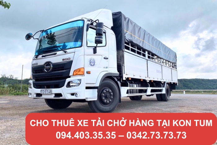 Thành Hưng cho thuê xe tải chở hàng Kon Tum đa dạng tải trọng và chủng loại
