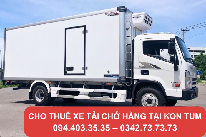 Xe tải chở hàng đông lạnh của Vận tải Thành Hưng