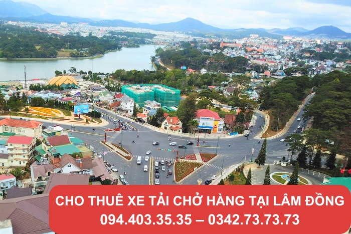 Thành Hưng cho thuê xe tải chở hàng tại Lâm Đồng uy tín