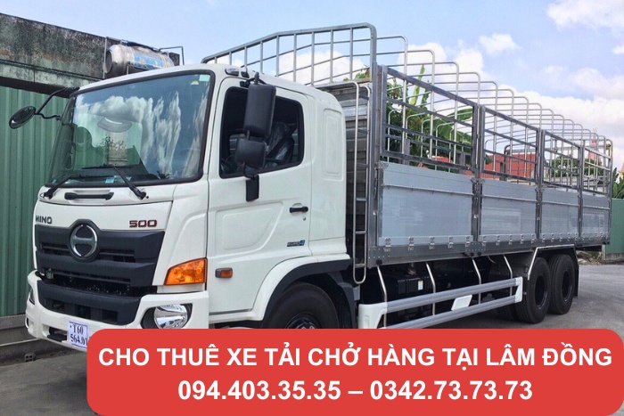 Các loại xe tải của Vận tải Thành Hưng đa dạng tải trọng và chủng loại