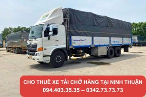 Thành Hưng cho thuê xe tải chở hàng Ninh Thuận với đa dạng xe