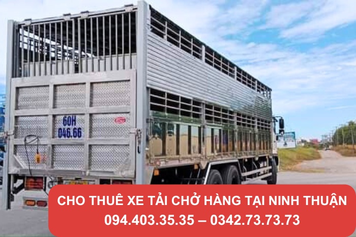 Dịch vụ cho thuê xe tải chở hàng Ninh Thuận của Thành Hưng được đánh giá cao