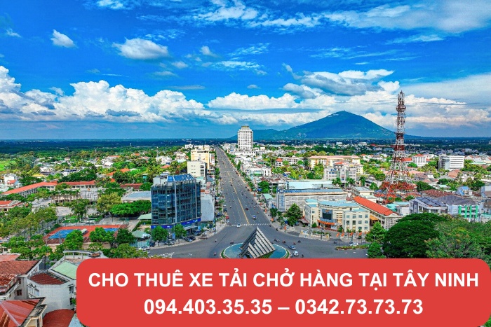 Nhu cầu thuê xe tải vận chuyển hàng tại Tây Ninh khá cao